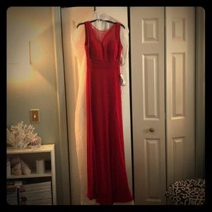 NWT ravishing red formal dress